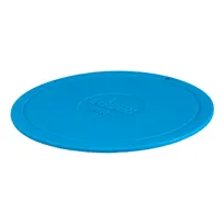 product of Lodge AS7DT36 Trivet, 7-1/4" Round Silicone, Blue Finish, Heat Guard 525°F Surface, BPA-Free