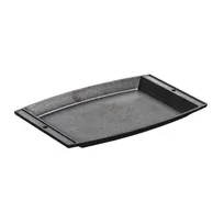 product of Lodge LSCP3 - Cast Iron Sizzle Platter 11" x 7-3/4" x 13/16" Stove Safe, USA Made