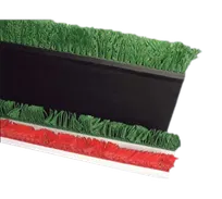 product of Omcan USA 10788 Parsley Holder Divider – 30" Wide Black, Green Parsley, 3" x 30" Display Case Part