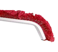 product of Omcan USA 10811 Curved Divider, 2" x 30" Red Parsley, Commercial Display Case Part, Plastic