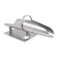 product of Omcan USA 46791 Roast Tyer, 26-1/2" L, 4" Front Opening, 10-1/2" Rear Opening, Stainless Steel