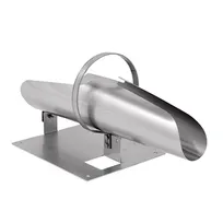 product of Omcan USA 46792 Roast Tyer, 21-1/2" L, 3-1/2" Front Opening, 9" Rear Opening, Stainless Steel, NSF