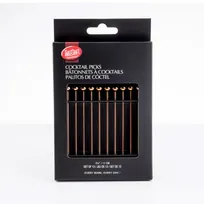product of TableCraft Products 12257 Bronze Cocktail Picks, 4.25" Stainless Steel, Set of 12 - 12/Pack