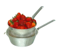 product of Town 37910H Pasta Strainer, 10" dia, Aluminum Construction with Handle and Hook