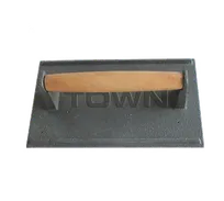 product of Town 48690 Heavy-Duty Cast Iron Steak Weight Grill Press, 9-1/2" x 5-4/5" x 2-3/4"