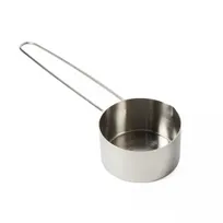 product of American Metalcraft MCL75 Measuring Cup, 3/4 Cup (6 oz) Capacity, 6" Handle, Stainless Steel