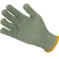 product of AllPoints 1331450 Kutglove™ X‑Small Cut‑Resistant Glove, 13‑Gauge, Green, Yellow Wristband, ANSI/NSF