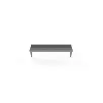 product of Atosa USA SWS1236/304 Wall-Mounted Restaurant Shelf, 36"W x 12"D x 10"H, 18 Gauge 430 Stainless Steel, NSF Certified