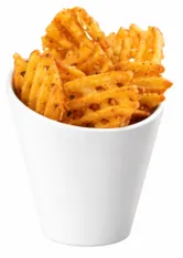 product of Cal-Mil 3600-15 French Fry Crock, 4.25" Diameter x 4.25" Height Melamine Plastic, White