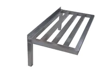 product of Channel TWS1836 Wall-Mounted Aluminum Shelving, 36"W x 18"D, NSF-Certified, 16 lbs