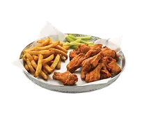 product of TableCraft Products GP12 - Galvanized Dinner Platter, 12.5" Dia x 1.25" Depth, Round, Steel