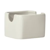 product of Winco ASD-3-AW - Porcelain Sugar Packet Holder, 3.5" W x 2.75" D x 2.5" H, American White, 1 Dozen