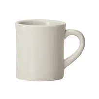 product of Winco BMC-75-AW China Mug, 7.5 Oz (1/12) Porcelain, American White, 3-1/4" W x 3-1/4" D x 3⅞" H - 1 Dozen