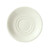 product of Winco BSC-65RE-AW China Saucer, Porcelain, White, 6.5"-6.99" Diameter, Rolled Edge - 1 Dozen