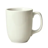 product of Winco SMC-15-AW China Mug, 15 oz 14-16 oz White Porcelain, 3-1/2" W x 3-1/2" D x 4-1/4" H, - 1 Dozen