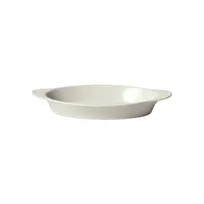 product of Winco WRD-12-AW Souffle Bowl, 12 Oz (5-1/4"W x 10"D x 1-1/4"H) Round Porcelain White - 1 Dozen