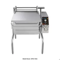 product of Groen BPM-15GC2T 15 Gallon Gas Tilt Skillets Braising Pan, Cook2Temp Controls, 65.000 BTU