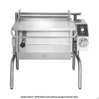 product of Groen BPM-40GC2T 40 Gallon Gas Tilt Skillets Braising Pan, Cook2Temp Controls, 144.000 BTU