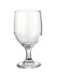 product of Yanco AS-511 - Aqua Spirits Goblet, 6"1/8" H x 2"7/8" W, 11.5 oz Clear Glass, Lead-Free - 1 Dozen