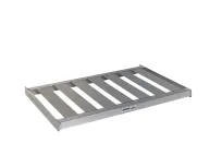 product of Channel BC2042 T-Bar Cantilever Shelving, 42"W x 20"D x 72"H, Aluminum, 900 lb Capacity, NSF