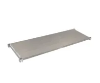 product of Channel SA2060 Solid Adjustable Shelf, 60"W x 20"D, Aluminum, 500 lb, USA