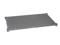 product of Channel SA2442 Solid Adjustable Shelf, 42"W x 24"D, Aluminum, 500 lb, USA