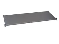 product of Channel SA2460 Solid Adjustable Shelf, 60"W x 24"D, Aluminum, 500 lb, USA