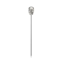 product of Mercer M37064 Barfly Cocktail Picks, 4-3/8", Skull Top, 18/8 Stainless Steel - Pack
