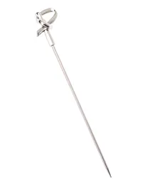 product of Mercer M37182 Barfly Cocktail Picks, 4-3/8", Bamboo Knot Top, 18/8 Stainless Steel - Pack
