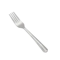 product of CAC China 1001-05 Dominion Dinner Fork, 7-1/8" Length, Medium Weight, 18/0 Stainless Steel - 1 Dozen