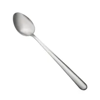 product of CAC China 1002-02 Windsor Iced Tea Spoon, 8" Length, Medium Weight, 18/0 Stainless Steel - 1 Dozen
