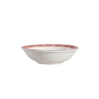product of CAC China 105-43 - Red Gate Sauce Dish, 3" Dia x 1" H Porcelain, Red, Microwave Safe - 1 Dozen