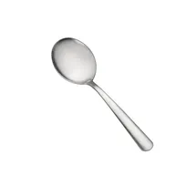 product of CAC China 2002-04 Windsor Bouillon Spoon, 5-7/8" Length, 18/0 Stainless Steel - 1 Dozen