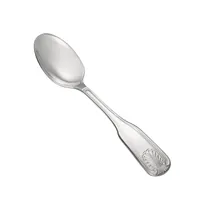 product of CAC China 3001-01 Phoenix Teaspoon, 6-1/4" Length, Heavy Weight, 18/0 Stainless Steel - 1 Dozen