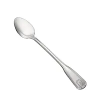 product of CAC China 3001-02 Phoenix Iced Tea Spoon, 7-1/8" Length, 18/0 Stainless Steel - 1 Dozen