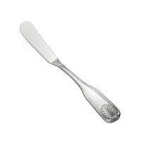 product of CAC China 3001-12 Phoenix Butter Spreader, 7-1/8"L, Heavy Weight, 18/0 Stainless Steel - 1 Dozen