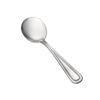 product of CAC China 3002-04 Bouillon Spoon, 6-3/8" Length, Heavy Weight, 18/0 Stainless Steel - 1 Dozen