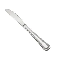 product of CAC China 3008-08 Black Pearl Dinner Knife, 8-3/4" 18/0 Stainless Steel, Solid Handle - 1 Dozen