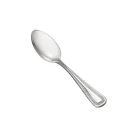 product of CAC China 3008-09 Black Pearl Demitasse Spoon 4-3/4" Length 18/0 Stainless Steel - 1 Dozen
