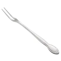 product of CAC China 3023-35 Louvre Fork Pot, 13"L, Extra Heavy Weight, 18/0 Stainless Steel