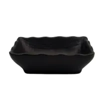 product of CAC China 666-32-BLK - Sauce Dish, 3.25" x 2.5" x 1", Ceramic Black, Dishwasher Safe - 1 Dozen