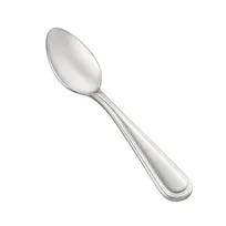 product of CAC China 8002-09 Elite Demitasse Spoon, 4-1/2" Length, Heavy Weight, 18/8 Stainless Steel - 1 Dozen