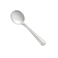 product of CAC China 8006-04 Lux Bouillon Soup Spoon, 5-7/8" Length, Extra Heavy, 18/8 Stainless Steel - 1 Dozen