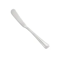 product of CAC China 8006-12 Lux Butter Spreader, 6-3/4"L, Extra Heavy Weight, 18/8 Stainless Steel - 1 Dozen