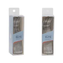product of CAC China 8102-09 Elite CPK Demitasse Spoon, 4-5/8" Extra Heavy Duty, 18/8 Stainless Steel - 1 Dozen