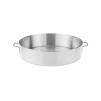 product of CAC China A4BZ-6-18 Extra Heavy Duty Brazier Pan, 16" x 5-3/8", 18 qt., Aluminum, NSF