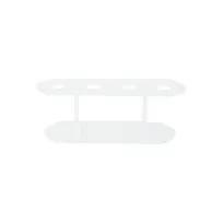 product of CAC China ACHS-4 Acrylic Ice Cream Cone Holder Stand, 4-Hole, BPA Free