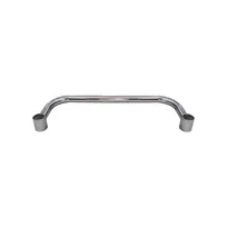 product of CAC China ACWS-24H Utility Cart Handle, 24"W, Chrome Plated Finish for Wire Carts & Shelving