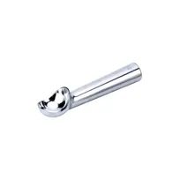 product of CAC China AICS-24 Ice Cream Dipper, 1.5oz, #24, Heat Conductive Handle, Aluminum, Silver