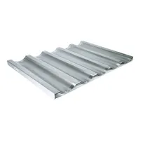 product of CAC China ALBP-5W French Baguette Pan, 5 Slot, 18" x 26", Perforated, Non-Stick, Aluminum